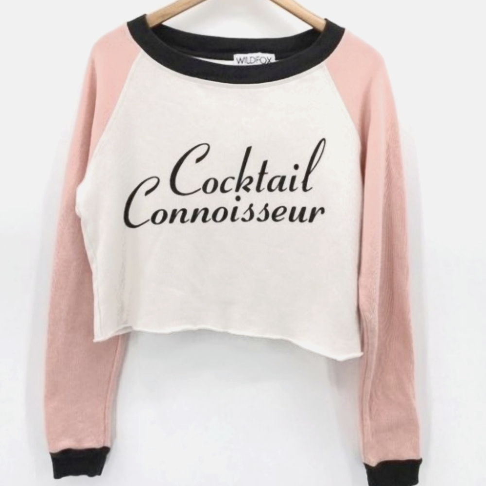 Wildfox Cocktail Connosiuer croptop